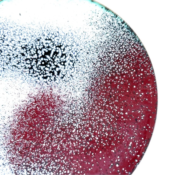 Vintage Enamelled Copper Trinket Dish - Picture 10 of 13